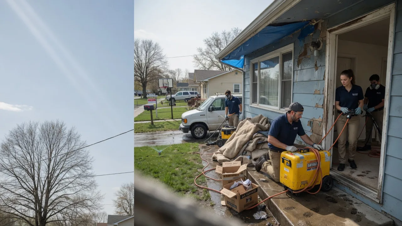 Basement Flood Cleanup in Oakdale, NE near me